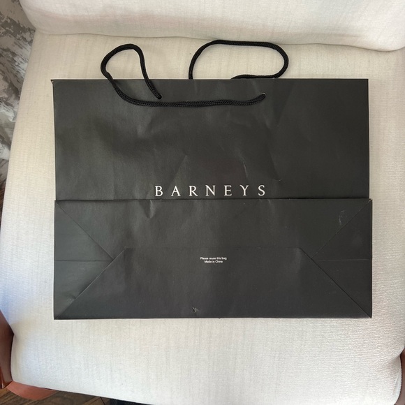 Barney’s NYC Iconic Shopping Bag, 16x12x6 - Picture 2 of 15